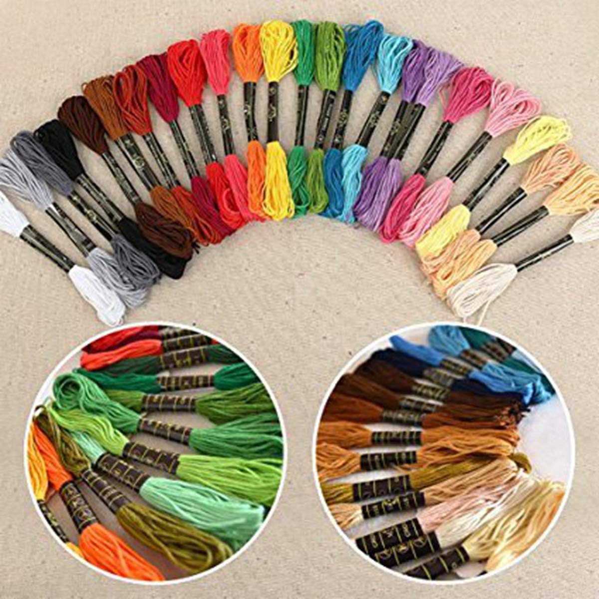 新品　24aw　 DRUGSTORE’S 定価2万　ブルゾン　ふわふわ　刺繍 フラワー手刺繍カーディガン(ホワイト×ブルー) - seventen